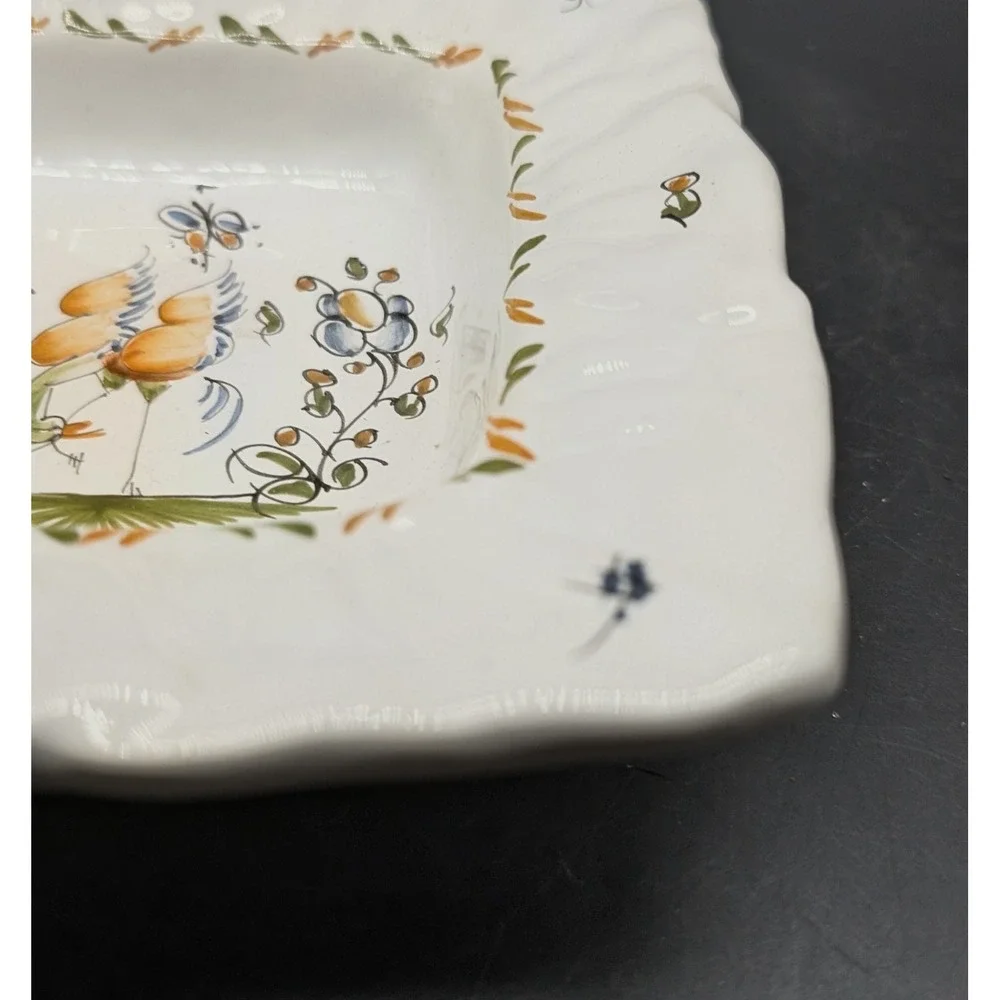 Dyx Moustiers hand painted